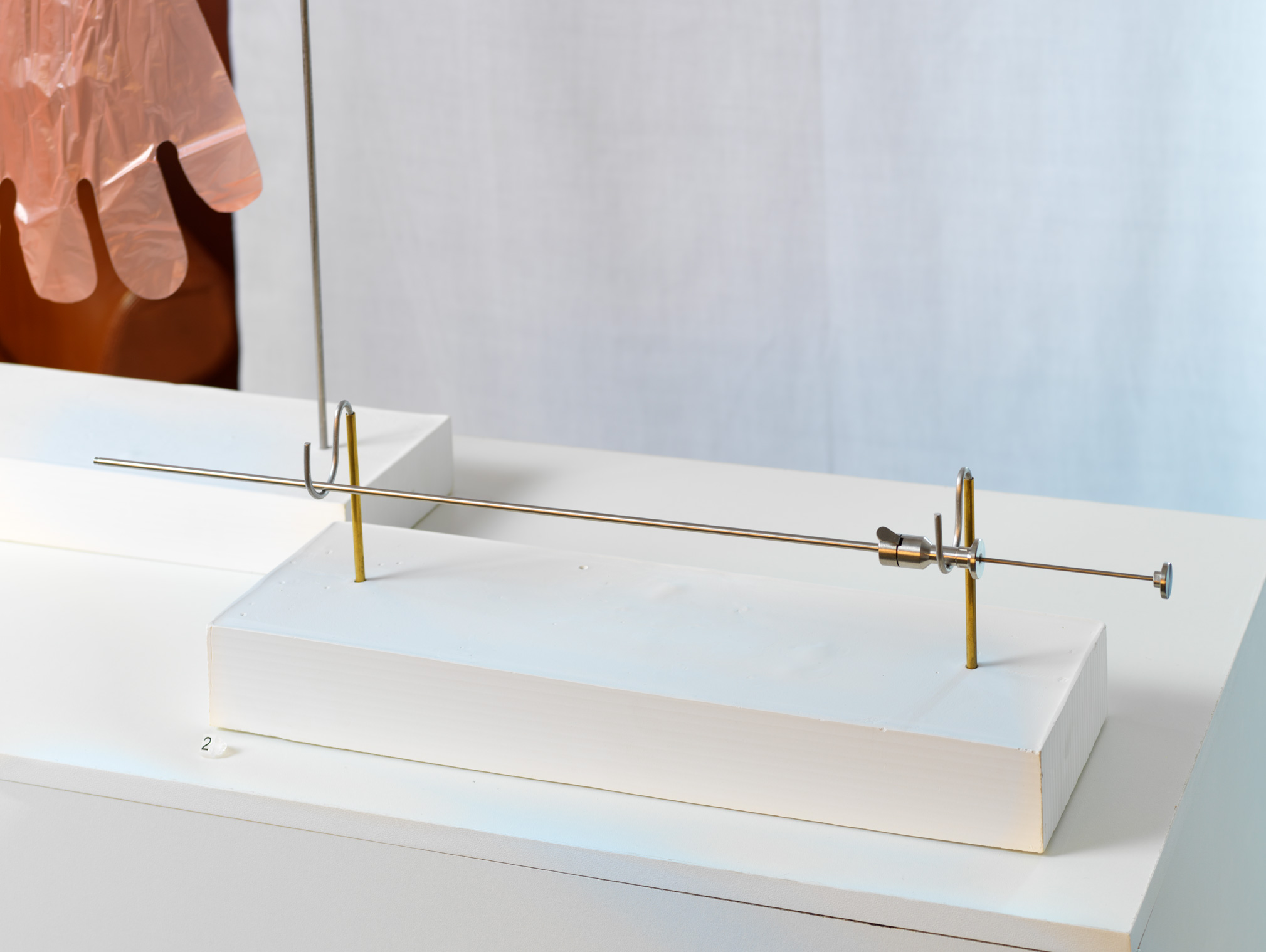 Display of an artificial insemination rod